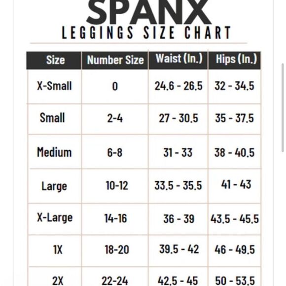 SPANX Black Shimmer Faux Leather Leggings - Picture 10 of 10